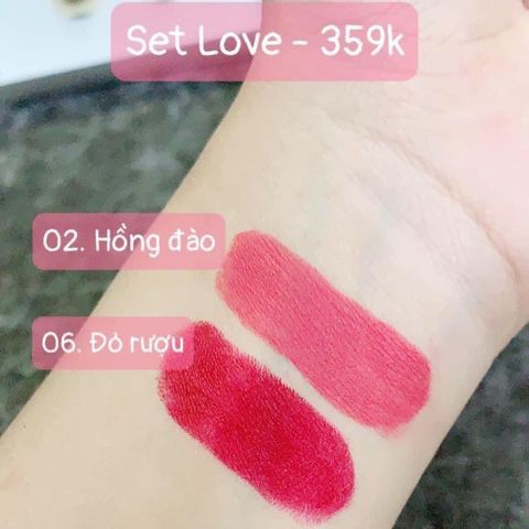 Son Hồ Ngọc Hà 💄MINI GOLD M.O.I💄Son Love MOI Nhẹ Môi Mềm Mượt Giữ Màu Lâu Chống Lão Hóa Hương Thơm