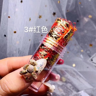 lưới nhũ miếng trang trí móng