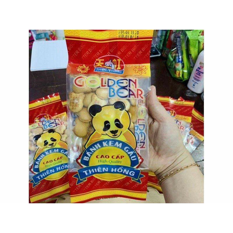 Bánh Kem Gấu Thiên Hồng Gói 70g/100g