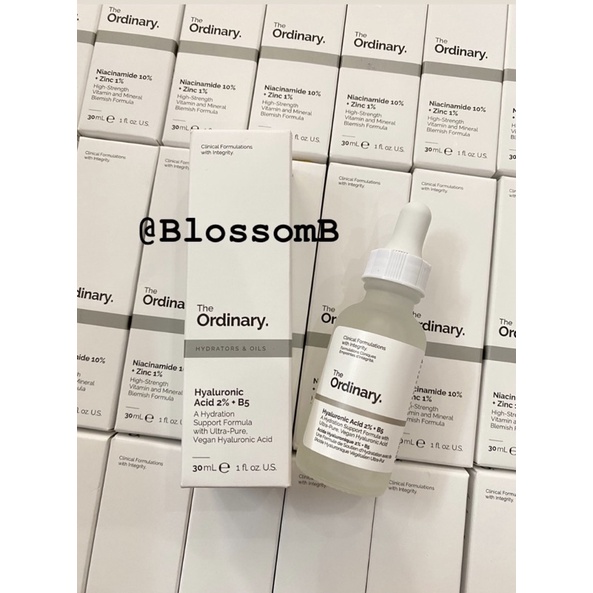 SERUM CẤP NƯỚC VÀ PHỤC HỒI DA THE ORDINARY HYALURONIC ACID 2% + B5