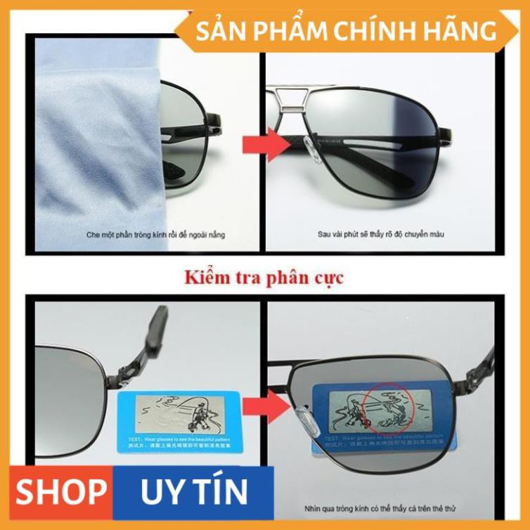 ❌FULLBOX HÃNG❌MẮT KÍNH MÁT NAM NỮ UNISEX KÍNH RÂM HÀN QUỐC CAO CẤP TRÒNG PHÂN CỰC ĐỔI MÀU ĐI ĐÊM VÀ CHIỀU | BigBuy360 - bigbuy360.vn