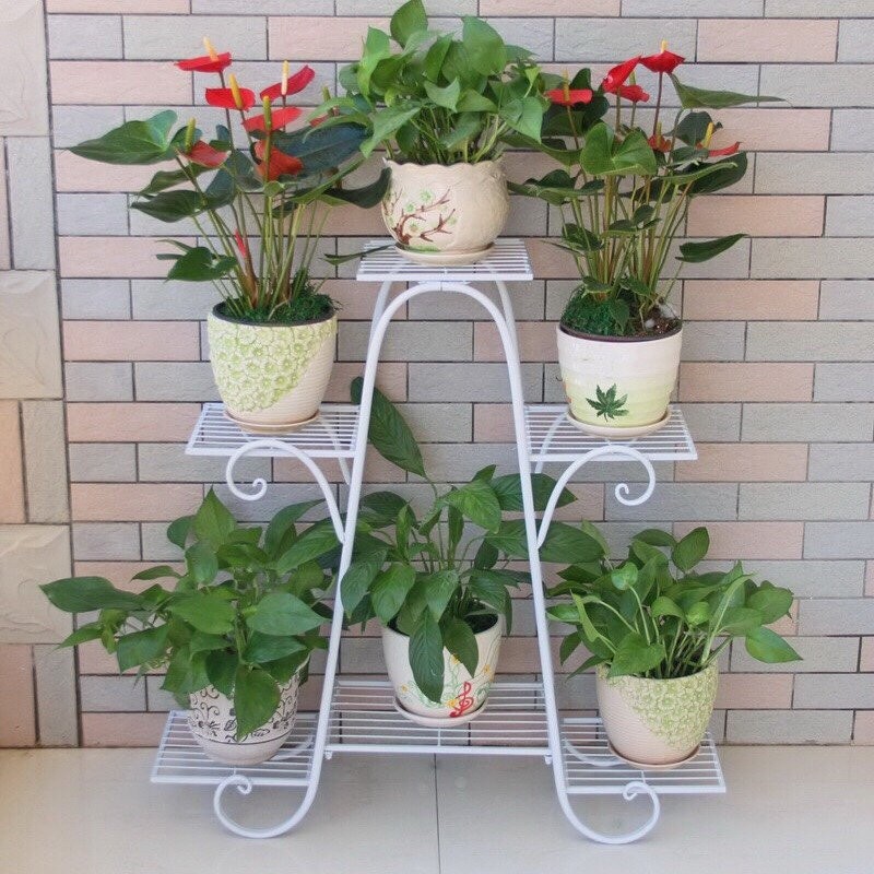 Kệ Để Chậu Hoa 6 Tầng cao 76cm x rộng 23 cm x dài 73 cm - BX0878