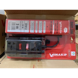 Ổ cắm 6 ngả liền dây vinakip