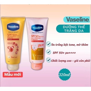 Sữa dưỡng trắng da Vaseline 50x Thái Lan