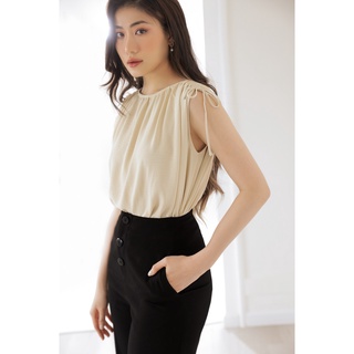 OLV - Quần Button Straight Leg Trousers
