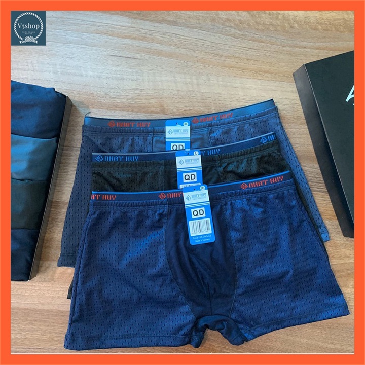 Quần sịp đùi nam boxer quần lót nam thông hơi cao cấp Nhật Huy SĐ11