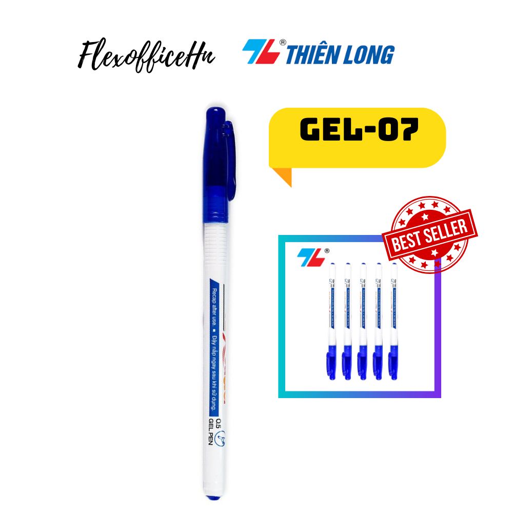 Combo 10 Bút Gel Thiên Long GEL-07