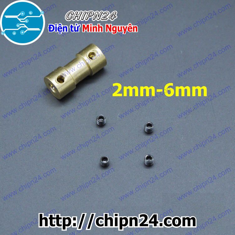 [1 CÁI] Khớp nối trục 2mm-6mm