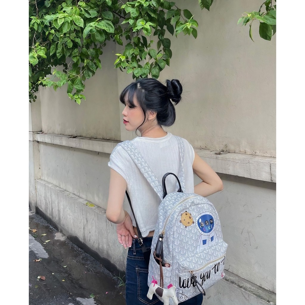Balo QSN tặng kèm móc treo ngựa • SẴN •