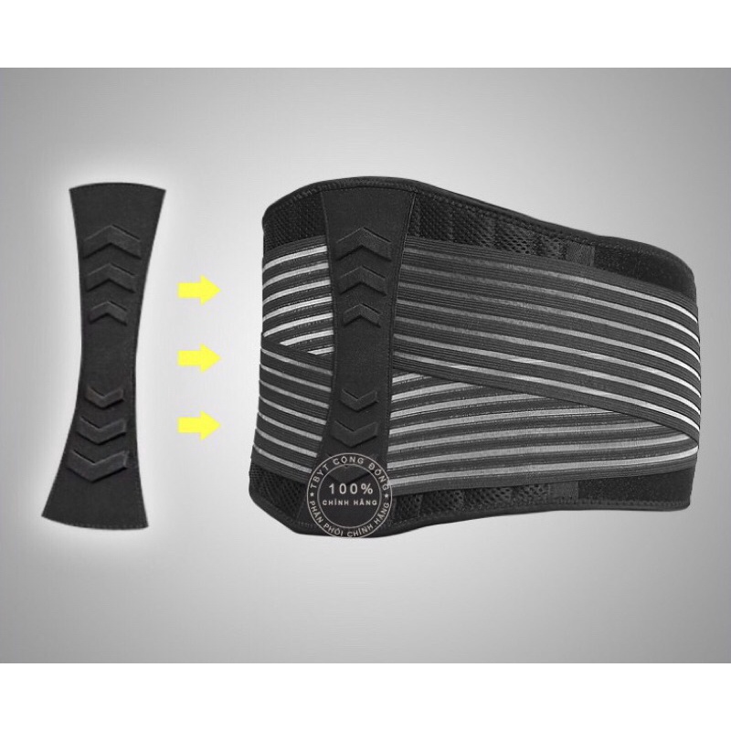 Đai Lưng Cột Sống Aolikes Thoát Vị, Thoái hóa, Đau Lưng, Tập Gym