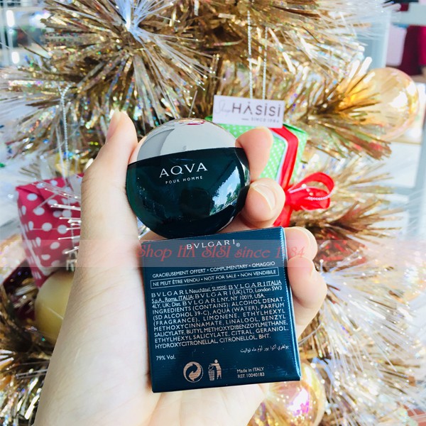 NƯỚC HOA MINI BVLGARI - Aqva Pour Homme 5ml ( NAM ) | BigBuy360 - bigbuy360.vn