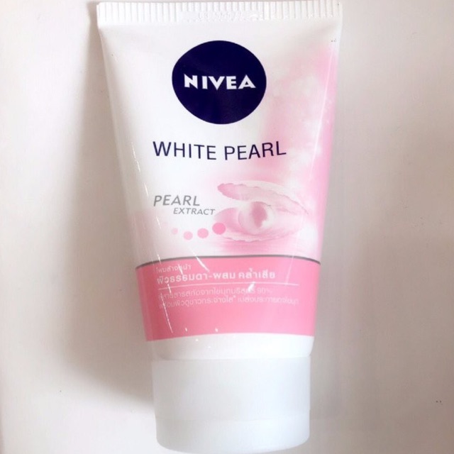 Sữa rửa mặt Nivea White pearl 100g Thái lan