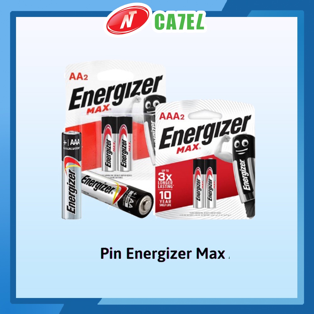 Pin AA/AAA Energizer Max E92 BP2 hàng chính hãng NT CATEL