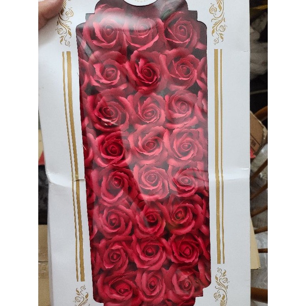 Hộp 50 bông hoa hồng sáp thơm hàng Vip loại 1 bông to /PM shop