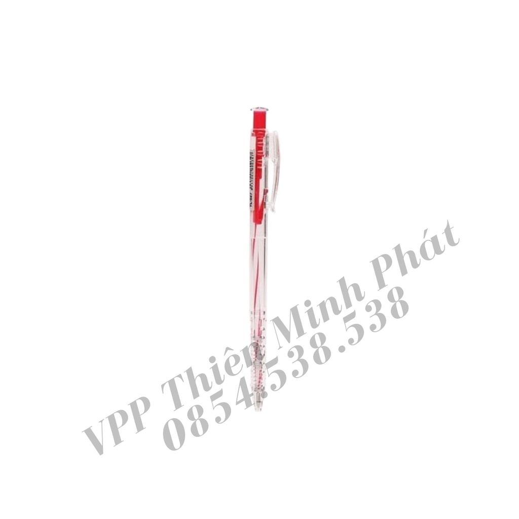 Bút Bi Thiên Long TL-027 0.5mm Xanh, Đỏ, Đen, Tím - Chính Hãng