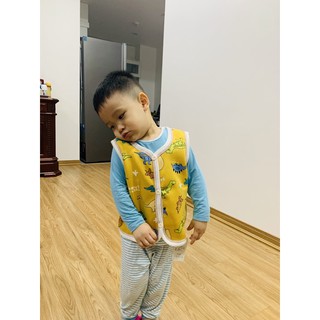 [Có ảnh thật] Áo gile nhung bé 9-21kg