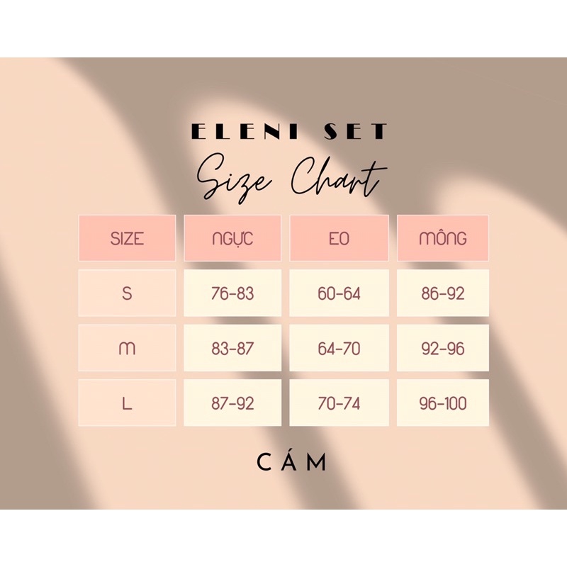 ELENI - Set áo 2 dây thắt nơ eo, áo tay bồng và chân váy by CÁM