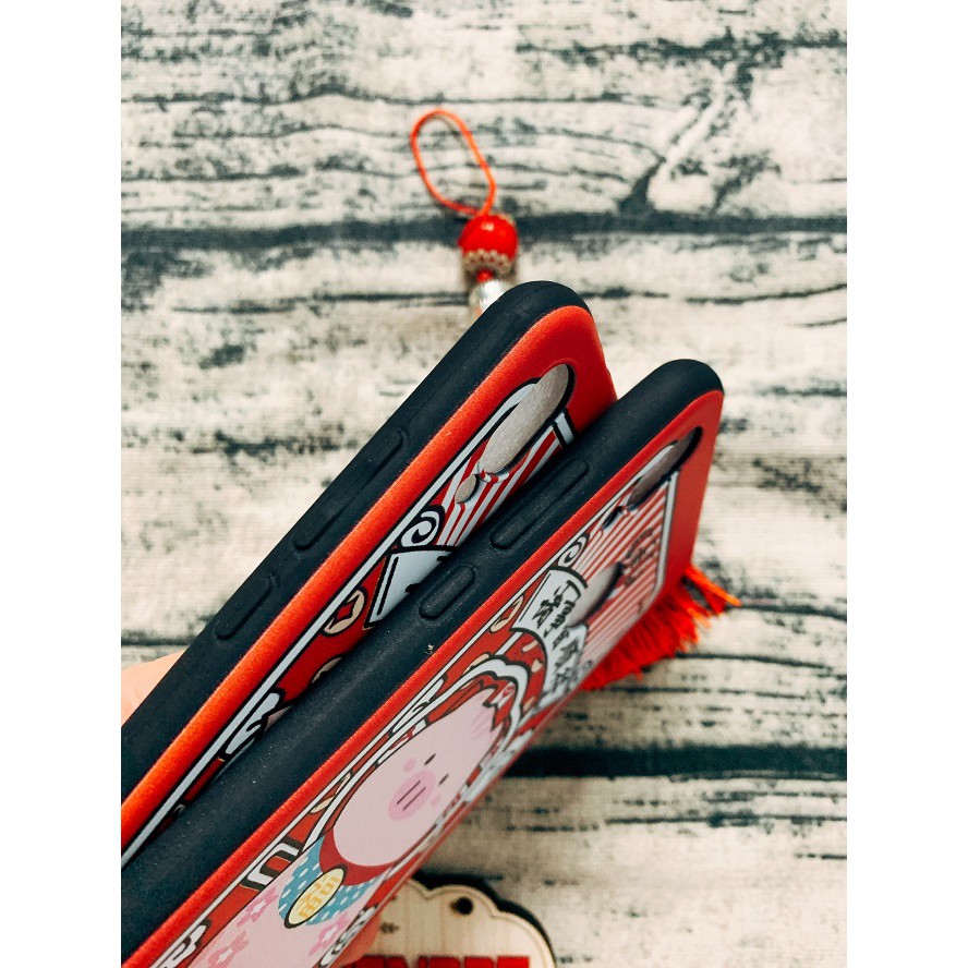 [Freeship toàn quốc từ 50k] ỐP LƯNG HÌNH CHÚ HEO HUAWEI NOVA 3E ỐP DẺO HÌNH CHÚ HEO TẶNG KÈM DÂY ĐEO