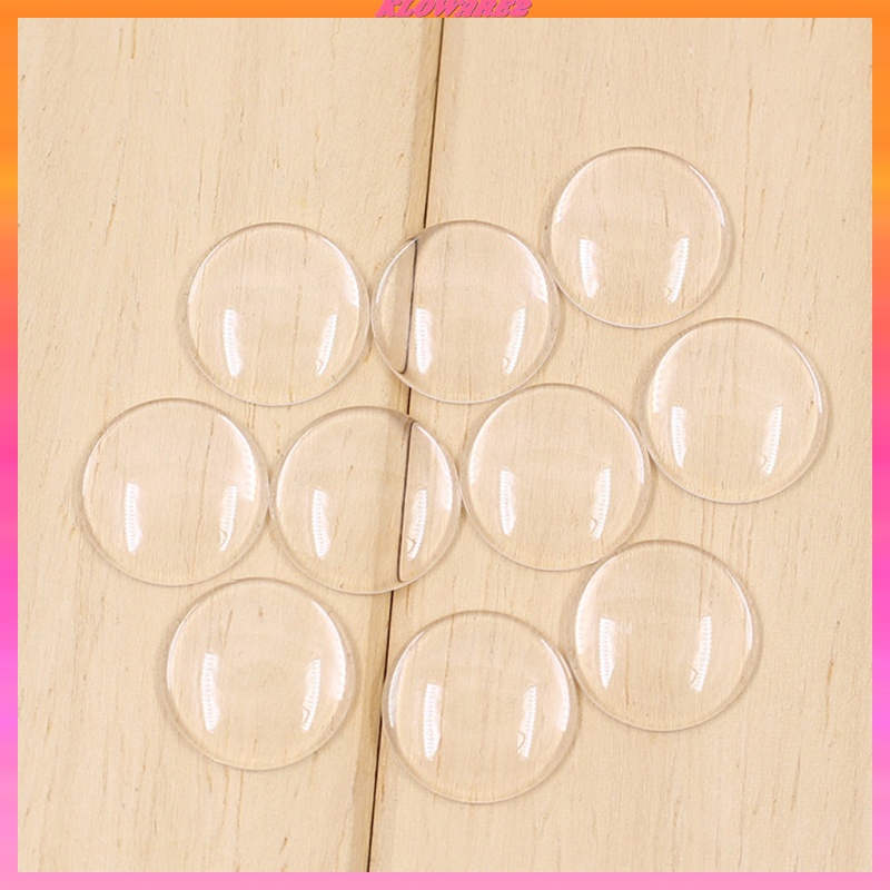 [KLOWARE2]5 Pairs/Lot Clear Flat Eyechips Safety Doll Eyes 12\'\' Blythe Doll DIY Making