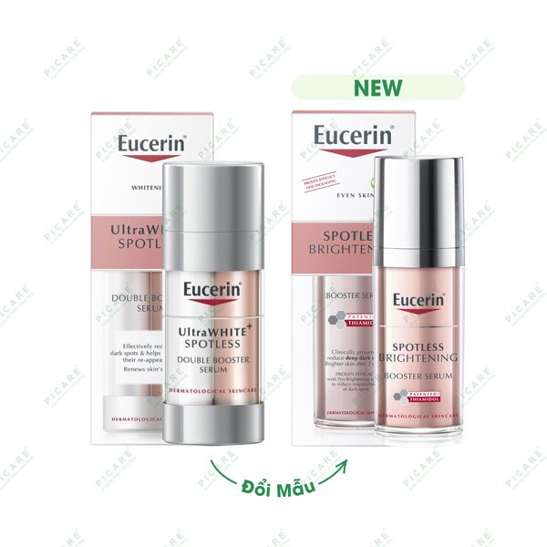 Tinh chất giảm thâm nám Eucerin Spotless Brightening Booster Serum 30m tặng bút chấm giảm thâm nám Eucerin Corrector 5ml