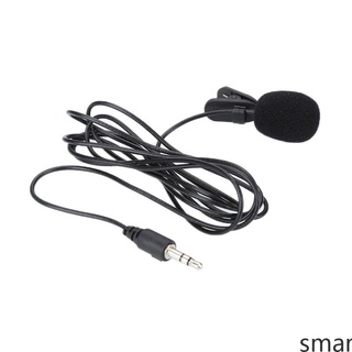 Ready Lavalier Microphone 3.5mm Portable External Microphone Clip-on Lapel Microphones For Kalaok,Video Recording,Live Broadcast ,Vlogging smar