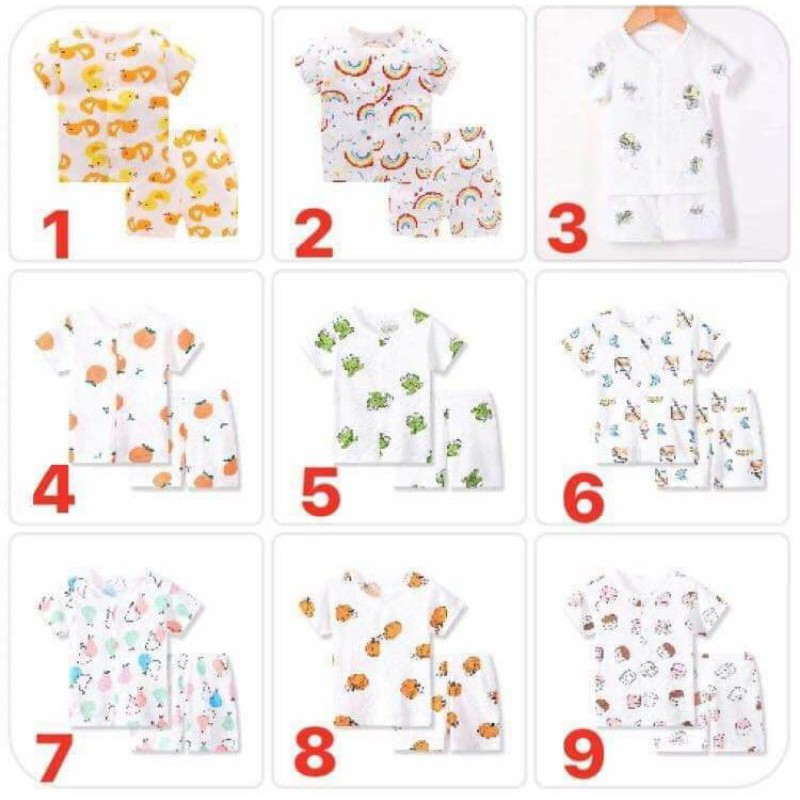 Bộ thông hơi xuất Nhật cho bé mềm mát