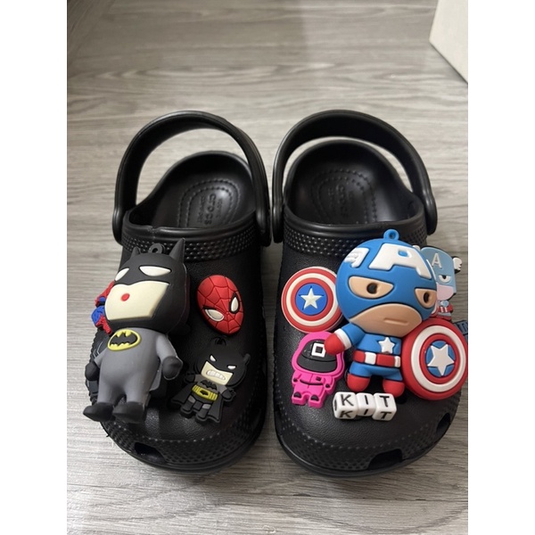 Dép nam đen bát man kh KIT