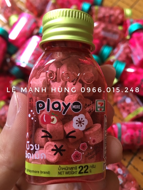 Kẹo Play Dưa Hấu/Xí Muội Mận Thái Lan Siêu Hot