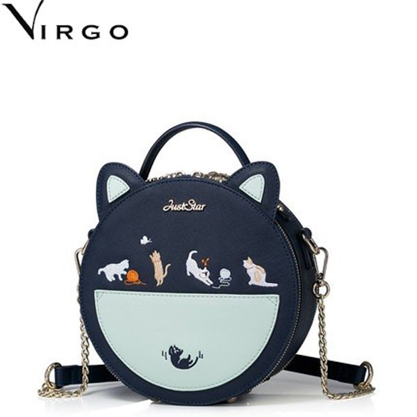 Túi xách đeo chéo hình tròn Just Star Virgo Vg180