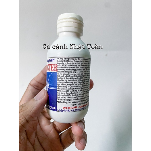 LIQUID BACTER NUPHAR CHỐNG SỐC NƯỚC CHO CÁ CẢNH