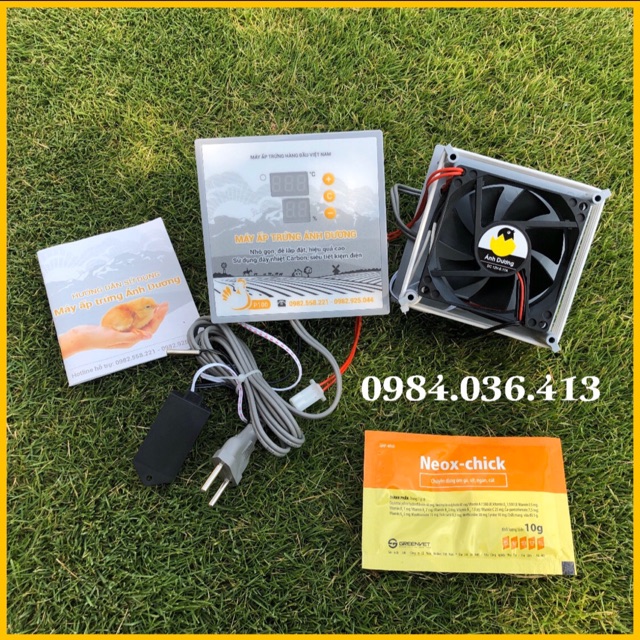 Máy Ấp Trứng Gà P100 - Ánh Dương P100 Đảo Tay, Ấp Trứng Gà, Vịt, Ngan, Phù Hợp Với Quy Mô Chăn Nuôi Nhỏ, Hộ Gia Đình