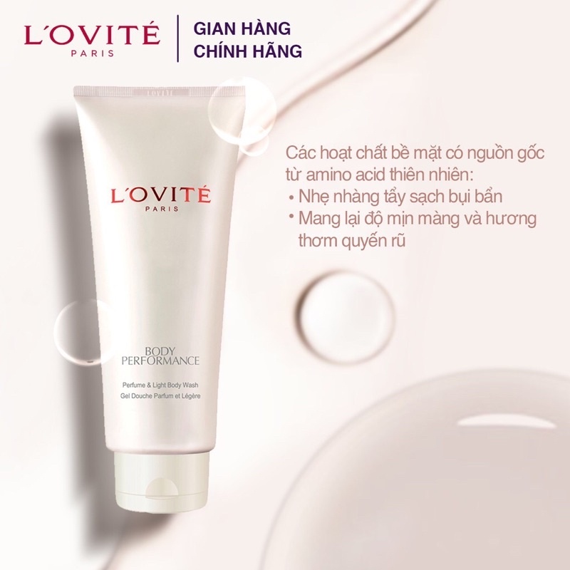 Sữa tắm L’Ovite 200ml