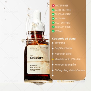 Tinh chất The Ordinary - Mandelic Acid 10% + HA ( 30mL )