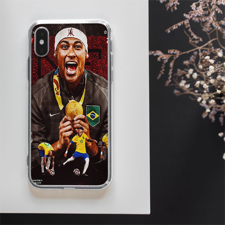 Ốp Lưng Neymar siêu độc ốp IP bóng đá Braxin cực đẹp dành cho Iphone 5 đến 12 promax FOO20210062