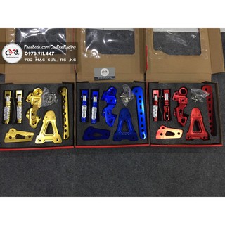 GÁC CHÂN CNC EX150 - ASIRO BIKER - Lắp như zin