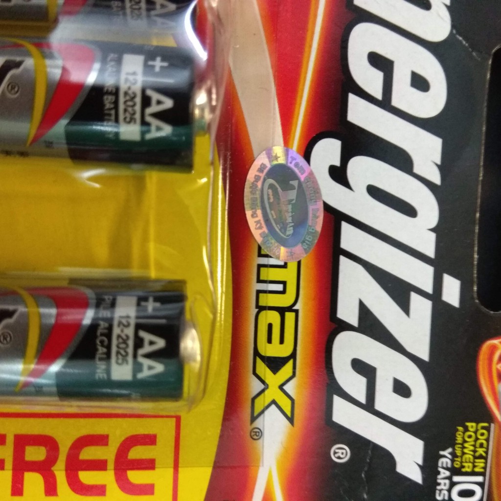 Pin AA Energizer Max Power Seal xứ Singapore (Hạn sử dụng 2025)