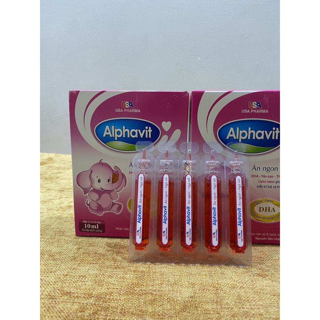 ALPHAVIT ĂN NGON - NGỦ TỐT giúp tăng cường phát triển trí tuệ và thể chất ở trẻ