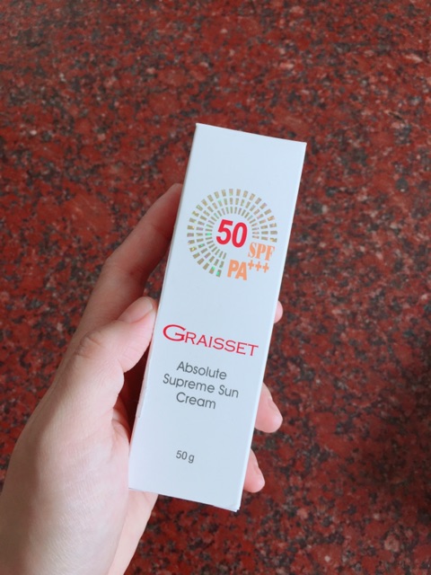 Kem chống nắng cao cấp Graisset Absolute Supreme Sun Cream SPF50/PA+++