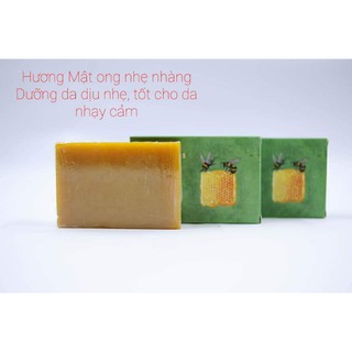 Xà bông Sinh dược Nghệ - Mật ong (Phôi xà phòng organic)