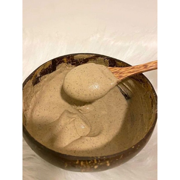 Bát/Chén Gáo Dừa + Muỗng Gỗ Dừa Dùng Đựng Bột / Ăn Eat Clean TH SKINCARE