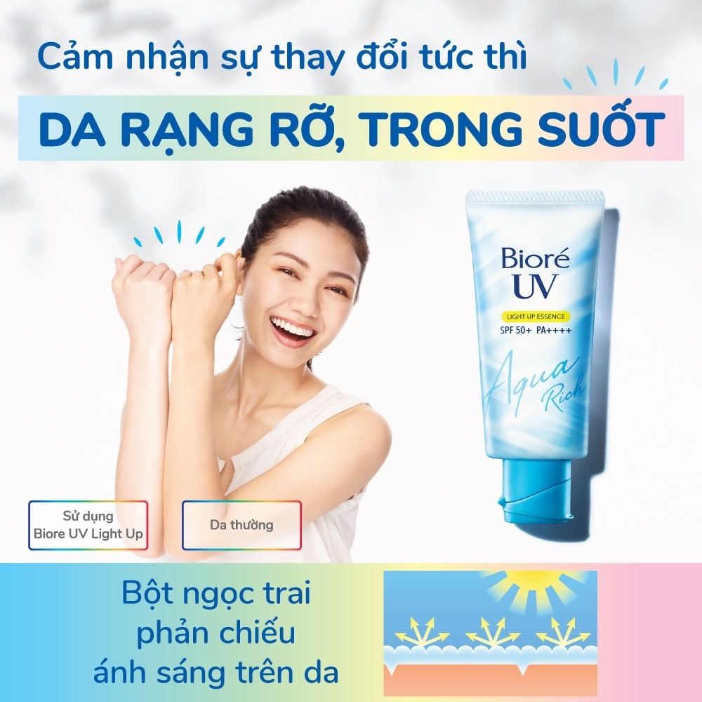 Tinh Chất Chống Nắng Bioré Sáng Rạng Rỡ 70g Cocolux