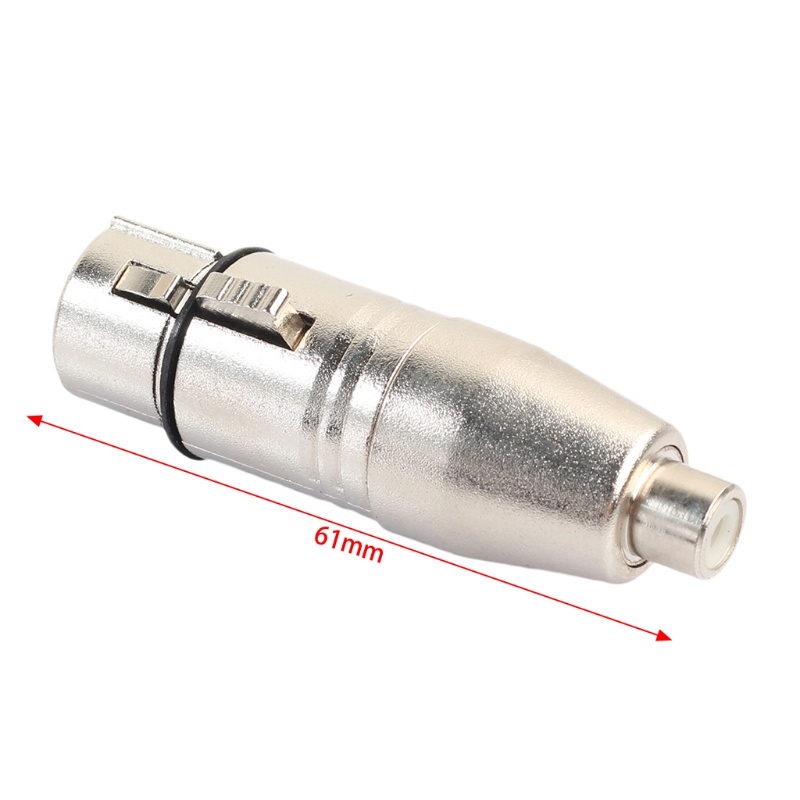 Bộ 2 Đầu Nối Chuyển Đổi Female Sang RCA Female Cho Loa Microphone