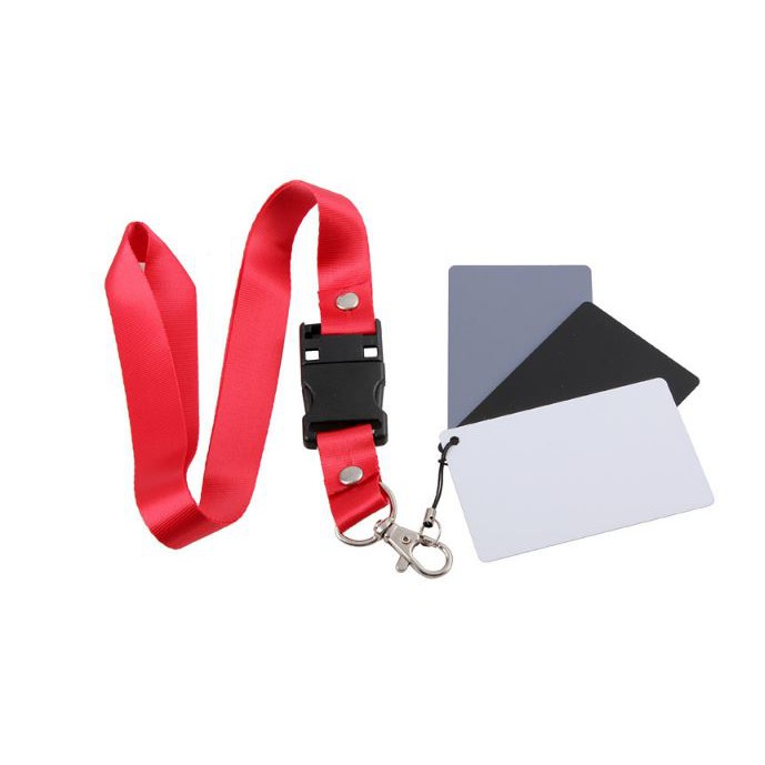 Thẻ cân bằng trắng 3 màu JYC