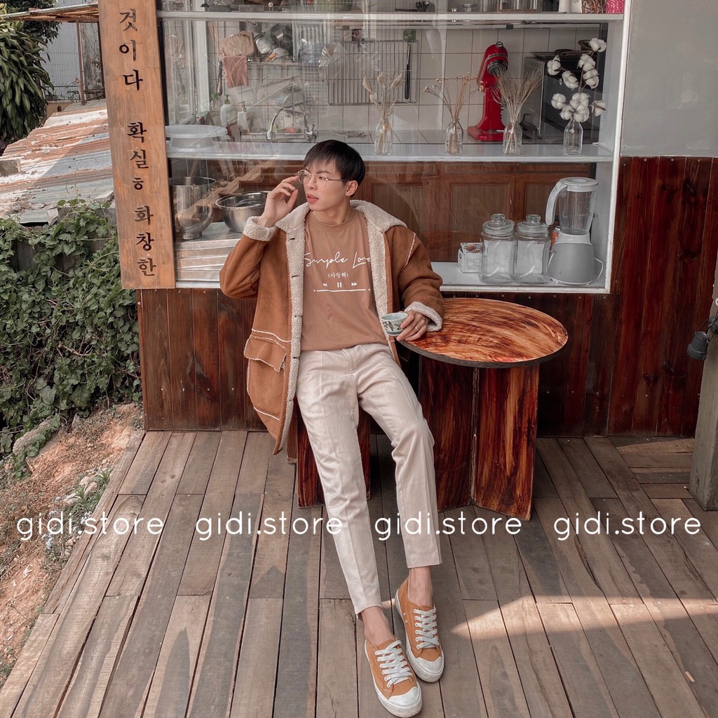 Quần Tây Baggy form âu Nam Nữ Unisex ống suông 💥 Quần baggy vải kate mịn, không nhăn chính hãng GIDI