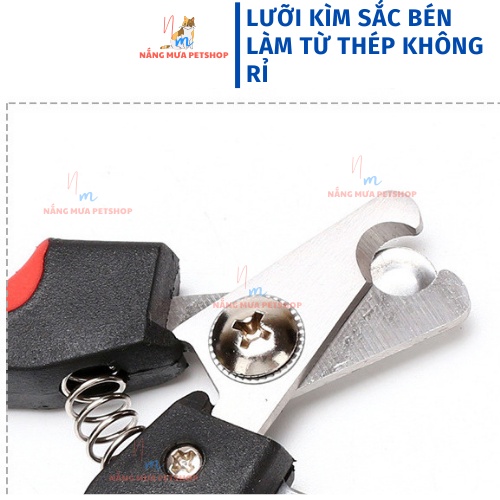 Kìm cắt móng chó mèo - Bộ kìm bấm móng kèm dũa cho chó mèo