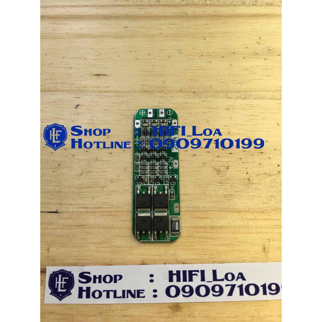 Mạch 3S 12.6V - 20A Auto Recovery new 2017, sạc và bảo vệ pack pin Li-ion 3S 12V