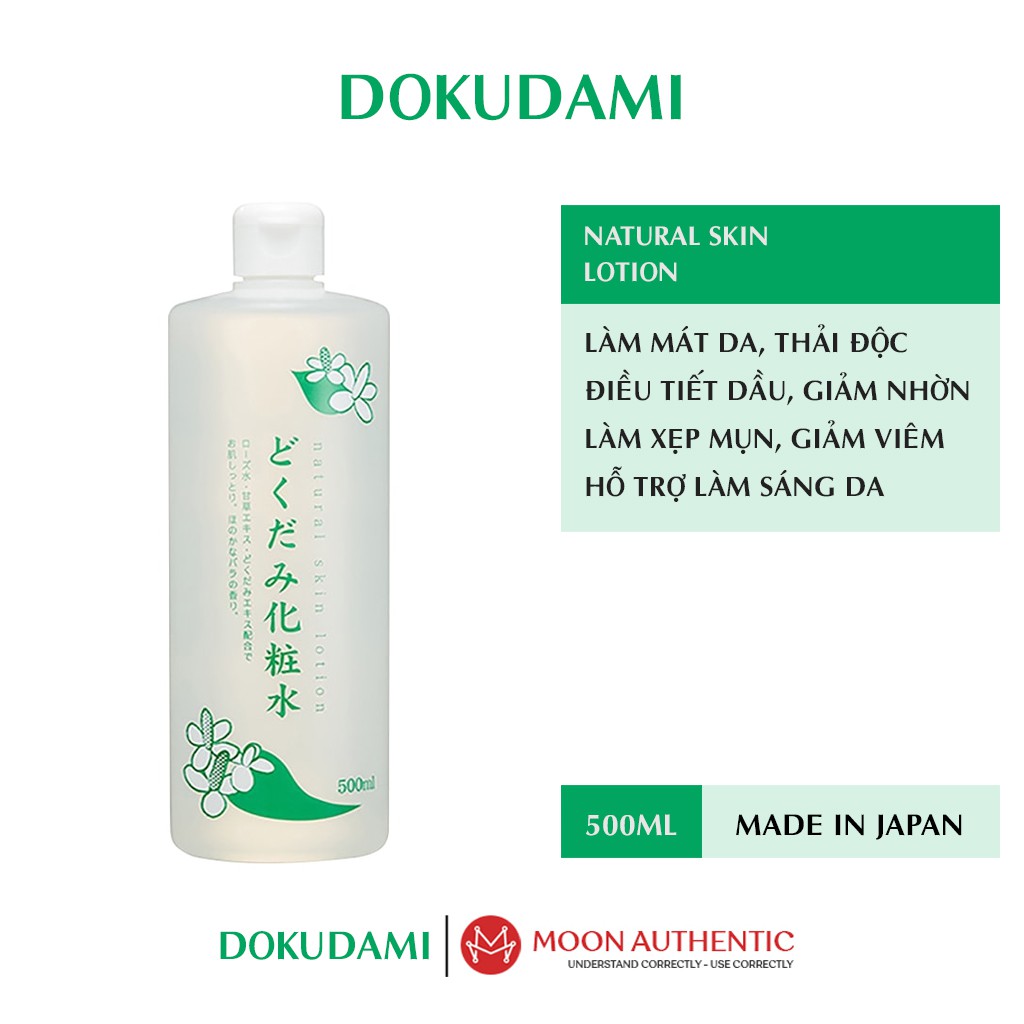 Toner Nước Hoa Hồng Diếp Cá Dokudami Natural Skin Lotion Nhật Bản