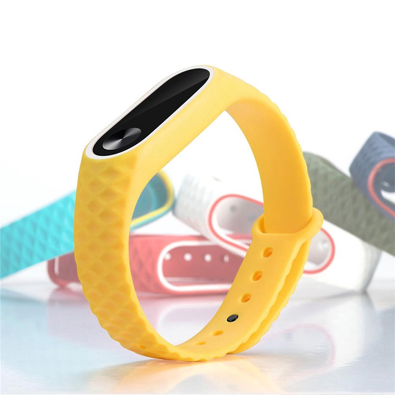 Vòng Đeo Tay Silicone Cho Xiaomi Miband 2