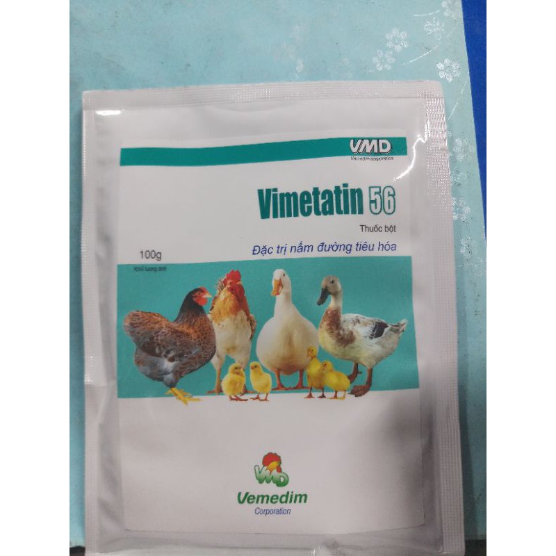 1 gói Vimetatin 56 100 gram n ấ m d i ề u hsd 28/10/2023