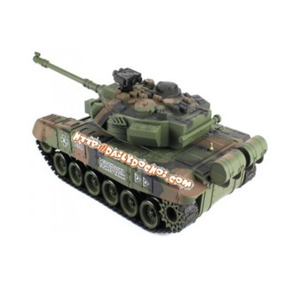Xe tank điều khiển từ xa bắn đạn